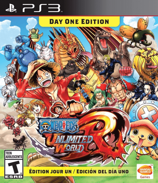 One Piece : Pirate Warriors 1 & 2 box art for Playstation 3